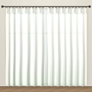 Ivory Simply Linens linen sheer curtain DF 212-44