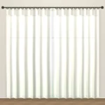 Ivory Stripe Luxe Linen Sheer DF 207-16