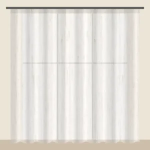 Ivory voile sheer curtain DF 260-35