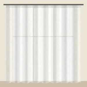 Ivory voile sheer curtain DF 888-20