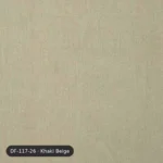 Khaki Beige Timeless blackout curtain DF 117-26 fabric swatch