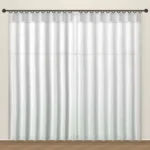 Light Grey La Mode Linen Sheer DF 351-26