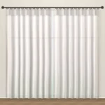 Light Grey Tweed Linens linen sheer curtain DF 360-37