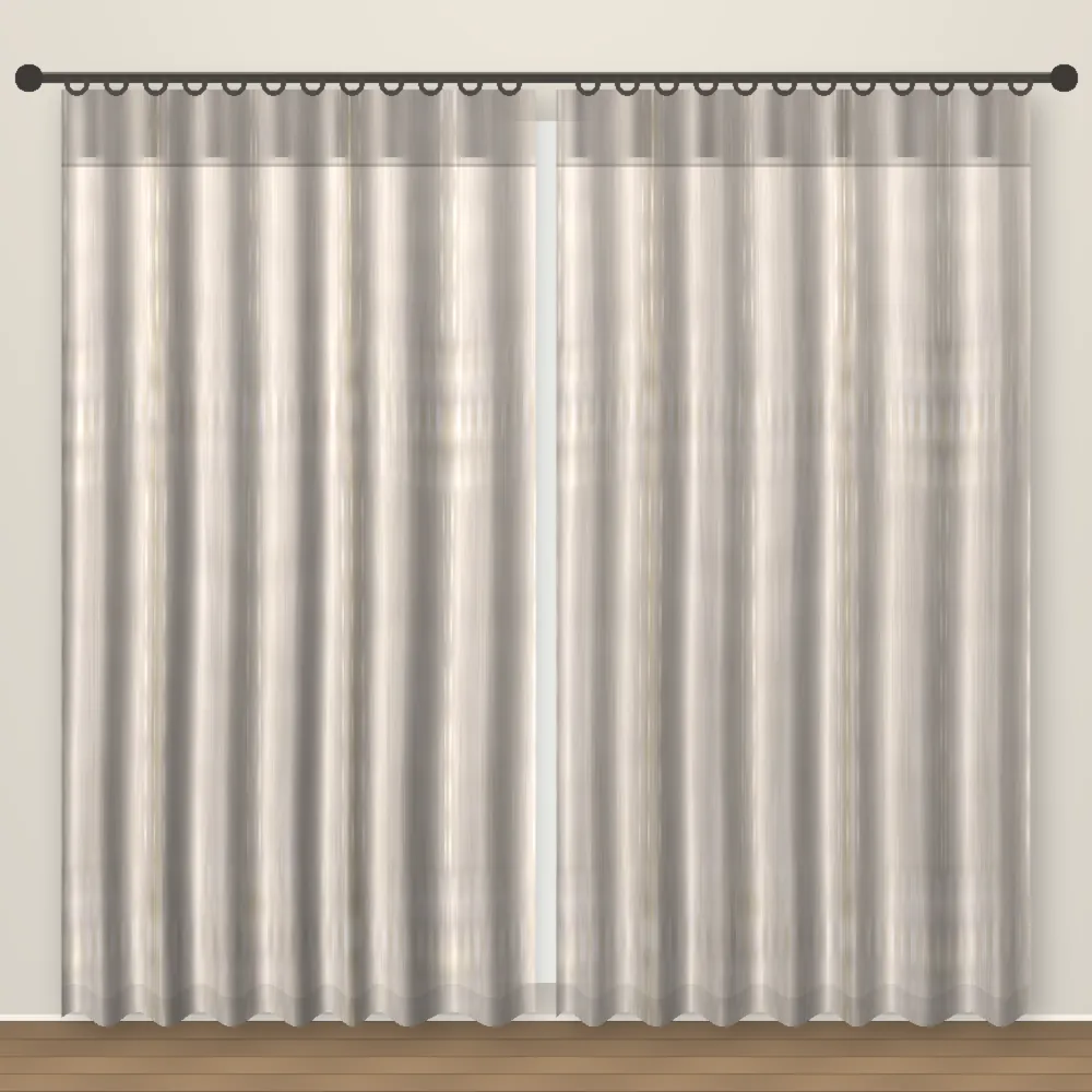 Lilac Grey Check Artesia Linen Curtain DF 239-40