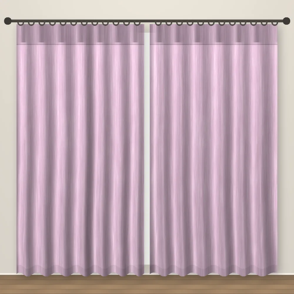 Lilac Simply Linen Curtain DF 212-21