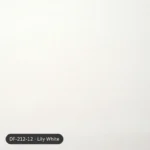 Lily White Simply Linen Curtain DF 212-12 fabric swatch