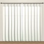 Linen White Simply Linens linen sheer curtain DF 212-13