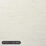 Linen White Simply Linens linen sheer curtain DF 212-13 fabric swatch