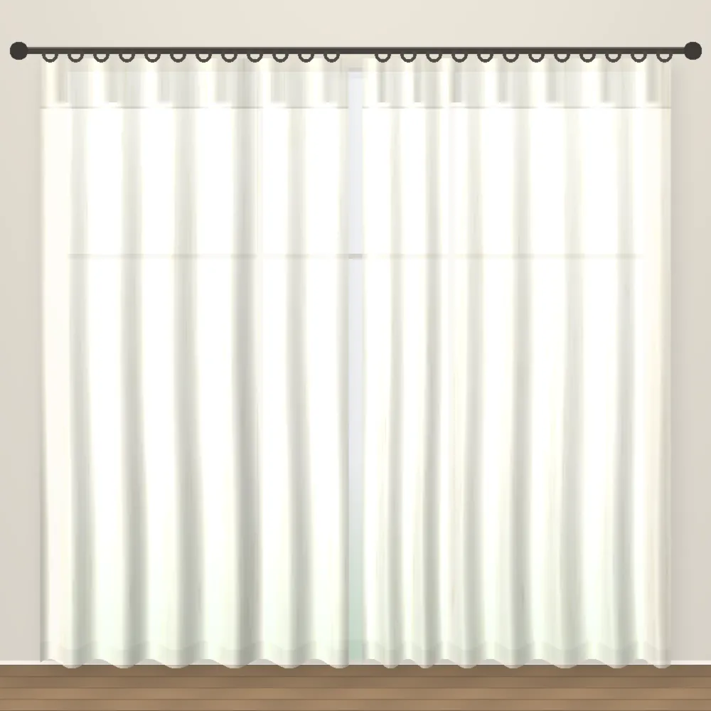 Magnolia Luxe Linens linen sheer curtain DF 207-01