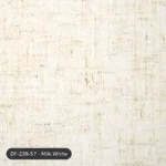 Milk White Artesia Linen Curtain DF 239-57 fabric swatch