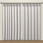Mist Grey Artesia Linens linen curtain DF 239-38