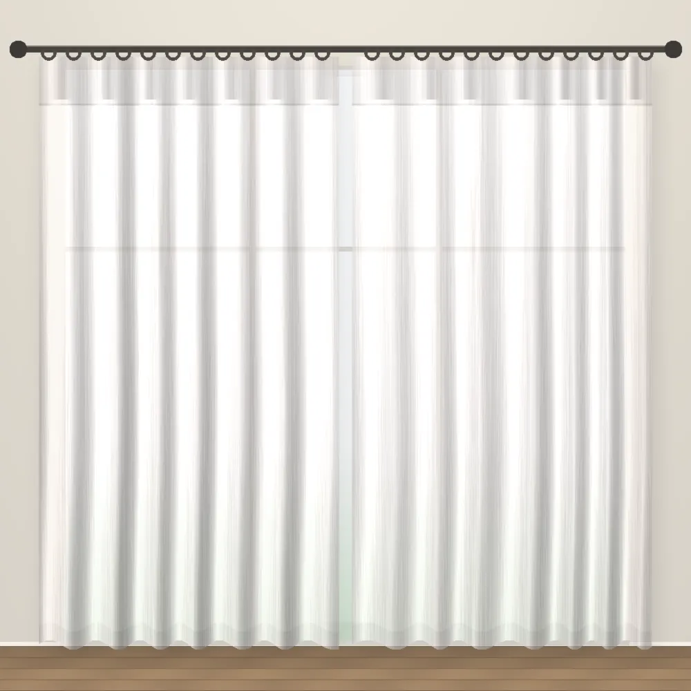 Mist White Artesia Linen Sheer DF 239-34
