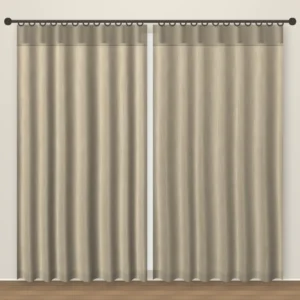 Mocha Plush blackout curtain DF 122-20