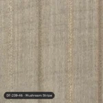 Mushroom Stripe Artesia Linens linen curtain DF 239-46 fabric swatch