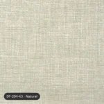 Natural Rustic Linen Curtain DF 204-43 fabric swatch