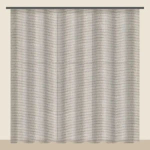 Oatmeal heavy linen sheer curtain DF 607-06