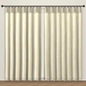 Oatmeal Rustic Linen linen curtain DF 204-44
