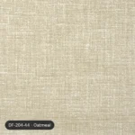 Oatmeal Rustic Linen linen curtain DF 204-44 fabric swatch