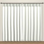 Off White Deluxe blackout curtain DF 121-17