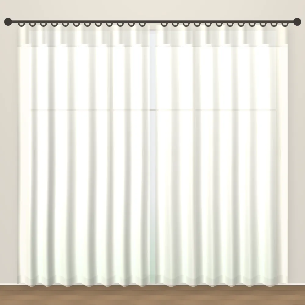 Off White Forever Linens linen sheer curtain DF 231-17