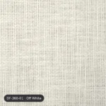 Off White Tweed Linens linen curtain DF 360-01 fabric swatch