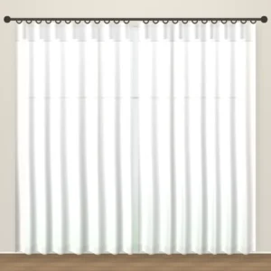 Optic White La Mode Linen Sheer DF 351-18