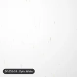 Optic White La Mode Linen Sheer DF 351-18 fabric swatch