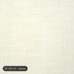 Oyster Luxe Linen Curtain DF 207-42 fabric swatch