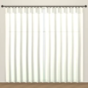 Pale Ivory Luxe Linens linen sheer curtain DF 207-03
