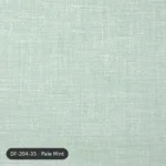 Pale Mint Rustic Linen linen curtain DF 204-35 fabric swatch