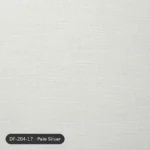Pale Silver Rustic Linen linen curtain DF 204-17 fabric swatch