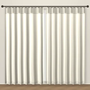 Parchment Rustic Linen Curtain DF 204-32