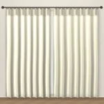 Parchment Simply Linen Curtain DF 212-32