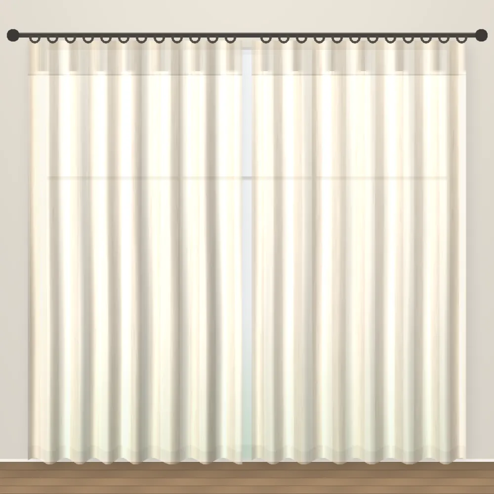 Parchment Stripe Forever Linen Sheer DF 231-21