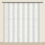 Pearl White voile sheer curtain DF 888-21