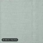 Plain Mint plain kids curtain DF 402-42 fabric swatch
