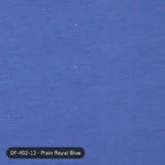 Plain Royal Blue plain kids curtain DF 402-12 fabric swatch