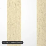 Porcelain Stripe Luxe Linens linen sheer curtain DF 207-17 fabric swatch