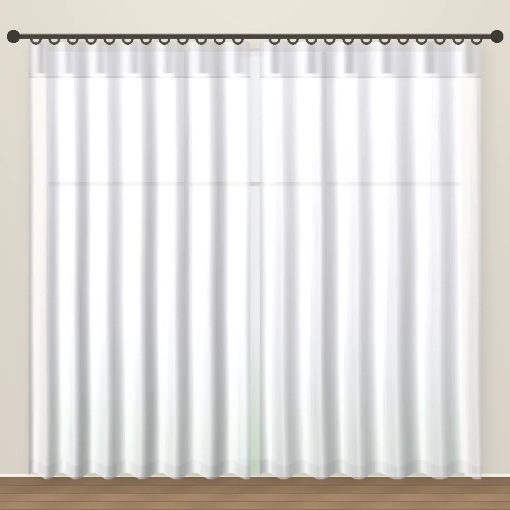 Porcelain Tweed Linen Sheer DF 360-30