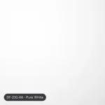Pure White Forever Linen Curtain DF 231-06 fabric swatch