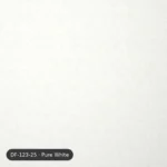 Pure White Lino blackout curtain DF 123-25 fabric swatch
