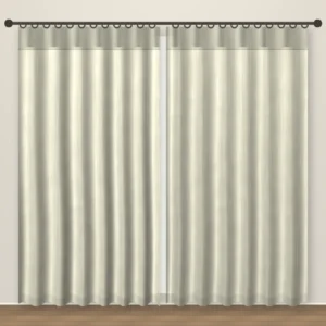 Putty Luxe Linens linen curtain DF 207-44
