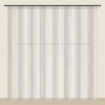 Sand voile sheer curtain DF 260-13