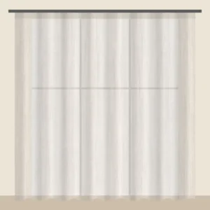 Sand voile sheer curtain DF 260-13