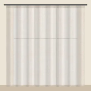 Sand voile sheer curtain DF 702-25