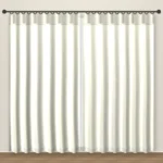 Shell Luxe Linens linen curtain DF 207-31