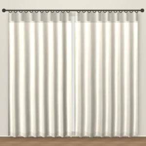 Shell Rustic Linen Curtain DF 204-03