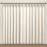 Shell Stripe Artesia Linen Curtain DF 239-19