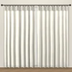 Shell Tweed Linens linen curtain DF 360-15