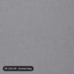 Smoke Grey Forever Linen Curtain DF 231-49 fabric swatch
